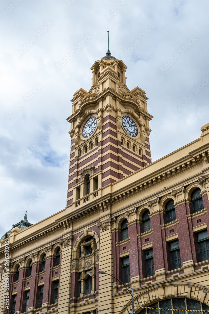 Flinders street stations clock tower