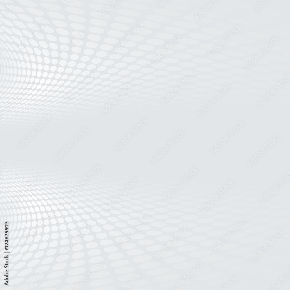 Abstract grey and white halftone perspective background. Abstract grey and white halftone perspective background.