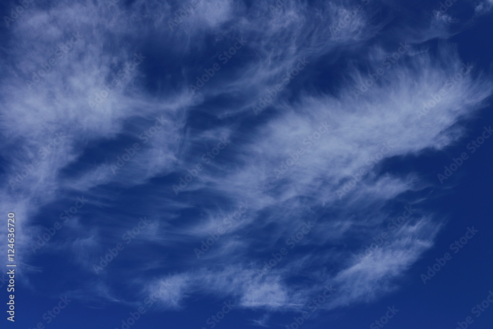 Fototapeta premium Clouds in the blue sky