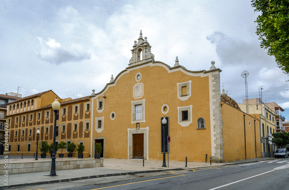 Convent of Sant Francesc in Benicarlo  Castellon, Spain,