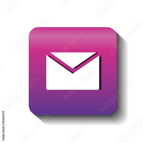 envelope mail message isolated icon vector illustration design