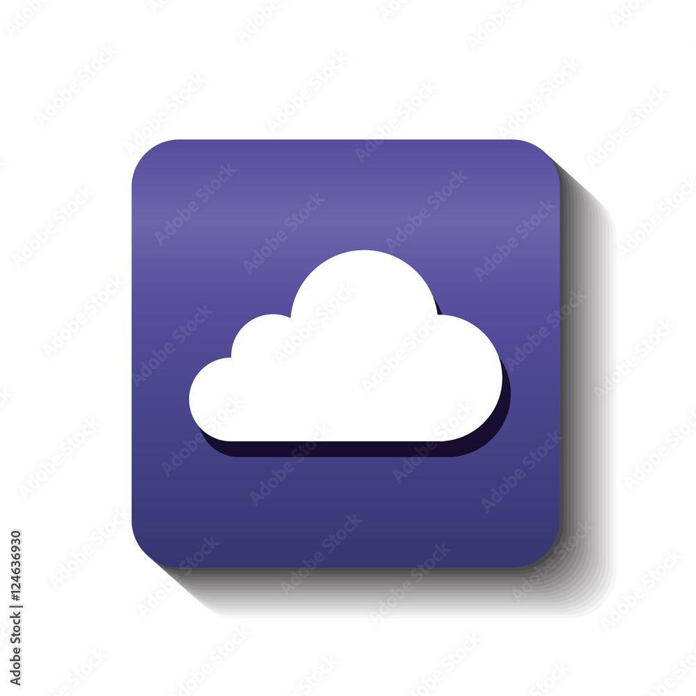 cloud computing symbol isolated vector illustration design cloud computing symbol isolated vector illustration design