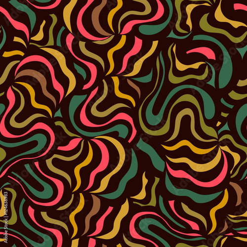 Wallpaper Mural Vector seamless abstract hand-drawn pattern design Torontodigital.ca