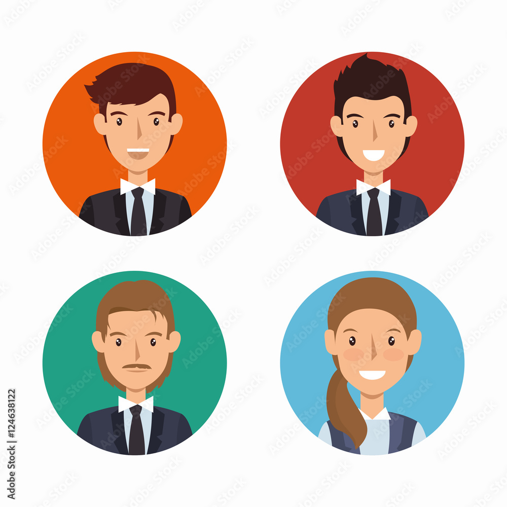 business people avatars group vector illustration design business people avatars group vector illustration design