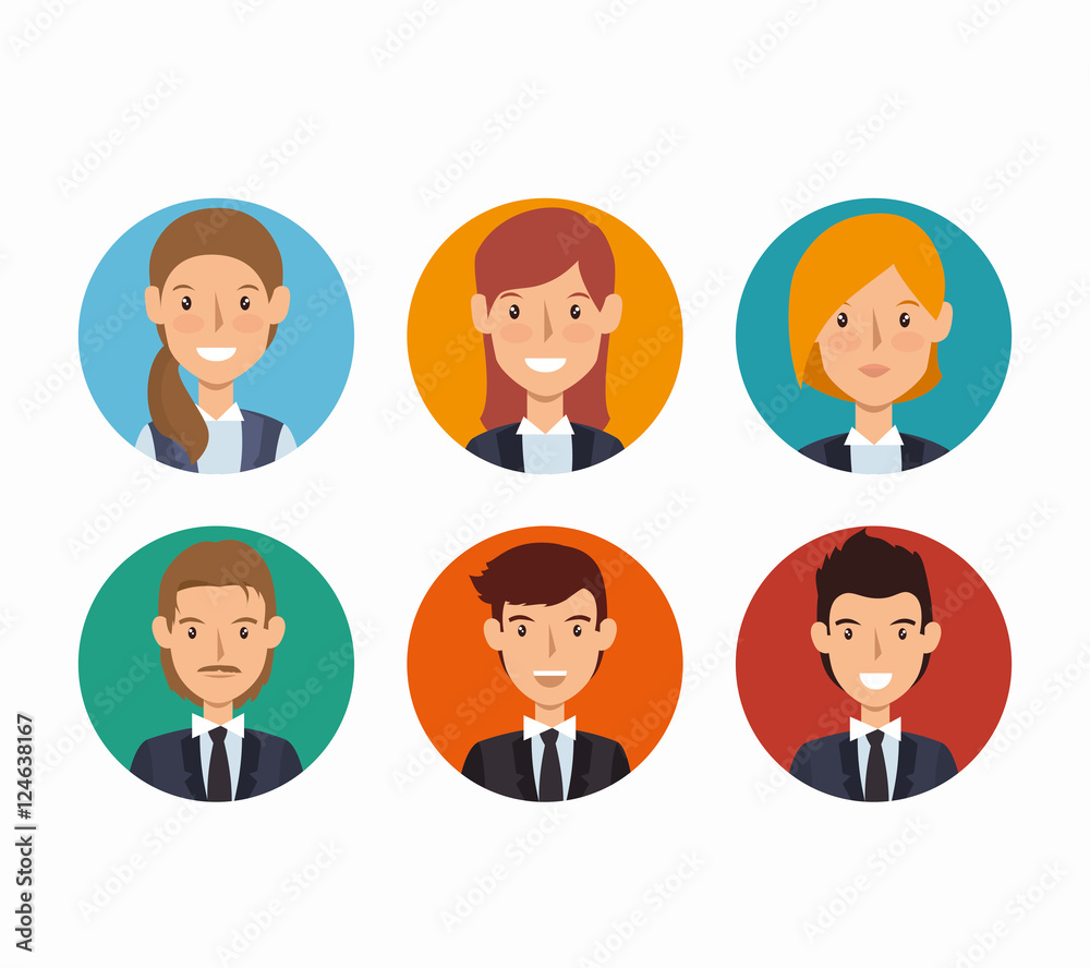 business people avatars group vector illustration design business people avatars group vector illustration design
