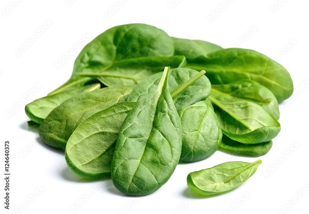 Sweet spinach close up