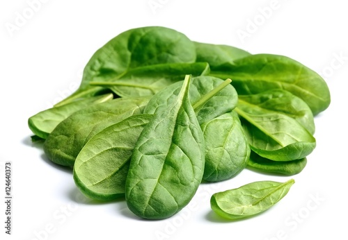 Sweet spinach close up