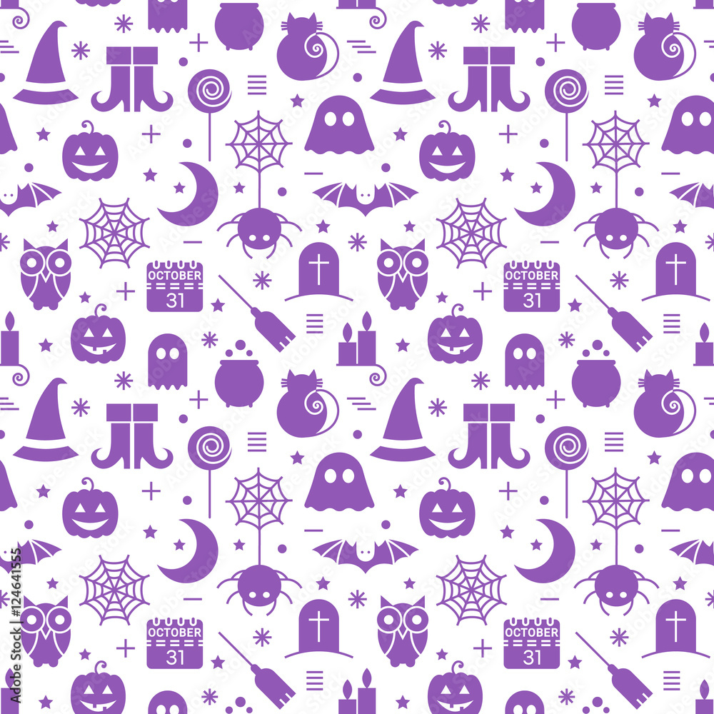 Seamless Halloween pattern Seamless Halloween pattern