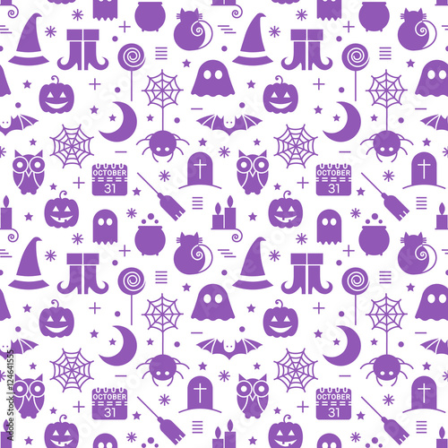 Seamless Halloween pattern