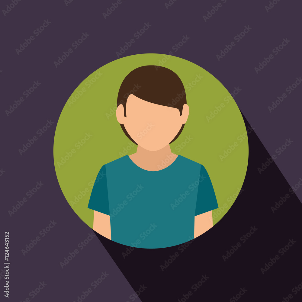 young man avatar isolated icon vector illustration design young man avatar isolated icon vector illustration design