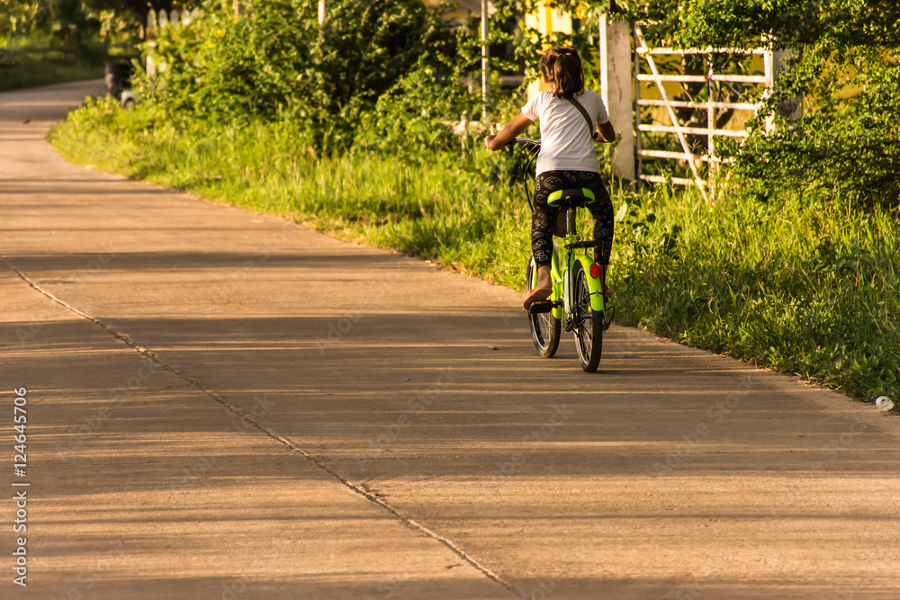 Obraz premium ride bicycle