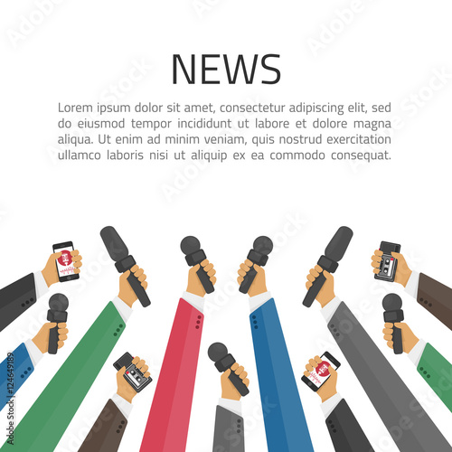 News banner poster template.