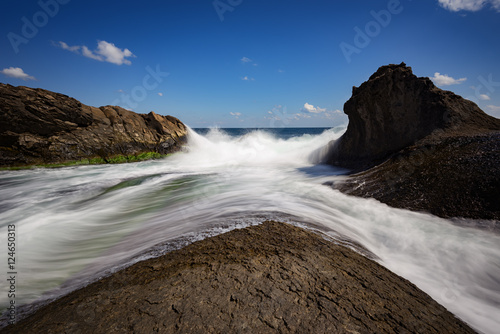 Summer daily seascape in Rezovo village, Bulgaria