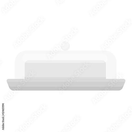 Butter icon monochrome. Single bio, eco, organic product icon from the big milk monochrome.