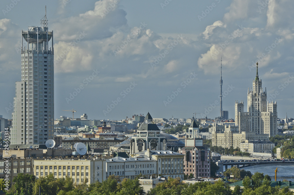 Panoramic View Of Moscow