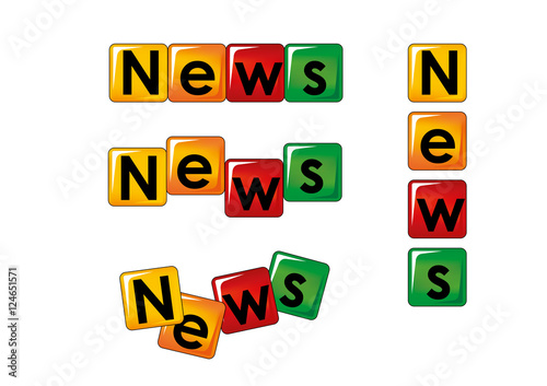 news scritte