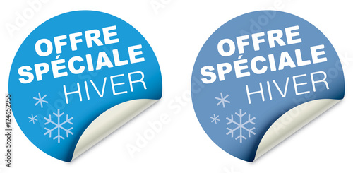 ÉTIQUETTE OFFRE SPÉCIALE HIVER