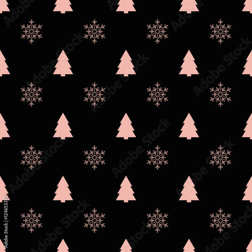 Winter seamless pattern.