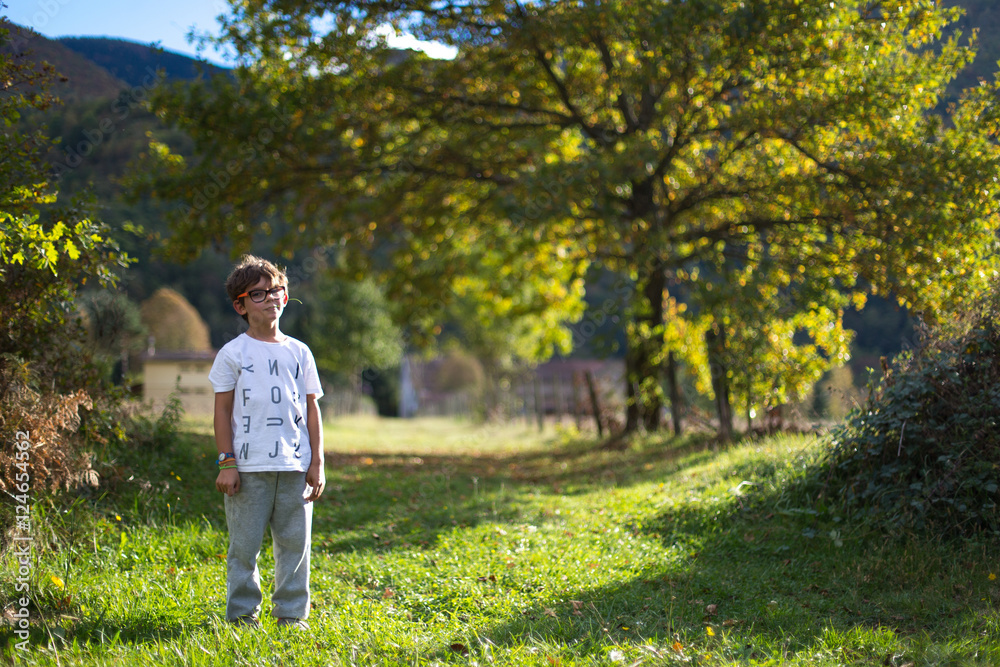 Enfant en vacances Enfant en vacances