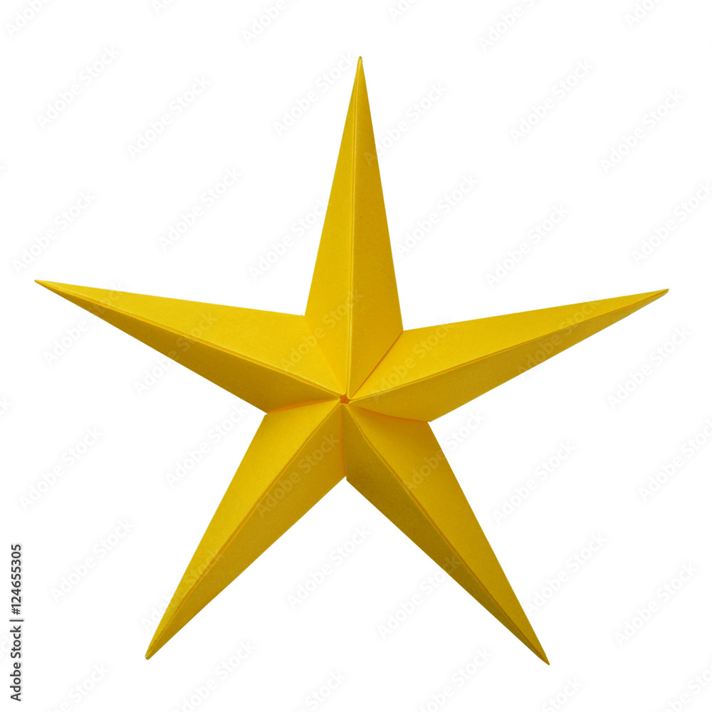 Origami paper star Origami paper star