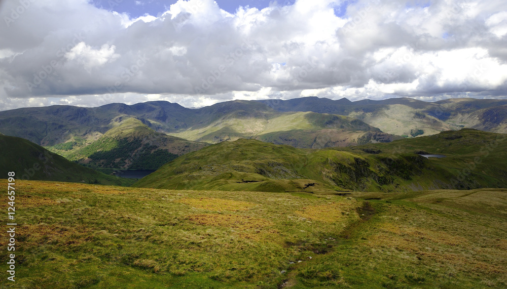 Naklejka premium The fells of Hartsop