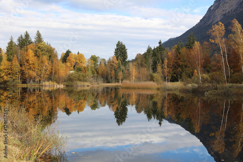 Weiher bei Oberstdorf. Allgäu