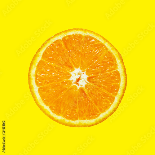 Colorful background with fresh citrus fruit