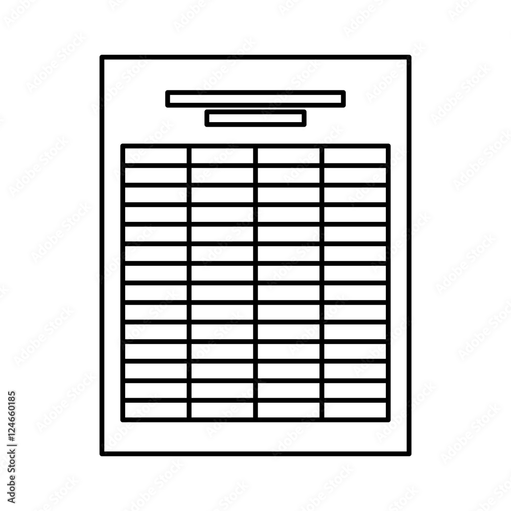 document file format isolated icon vector illustration design
