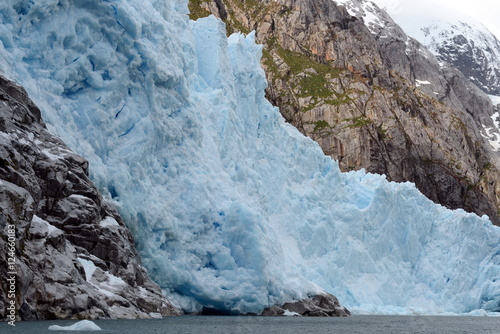 Nena Glacier in the archipelago of Tierra del Fuego. photo