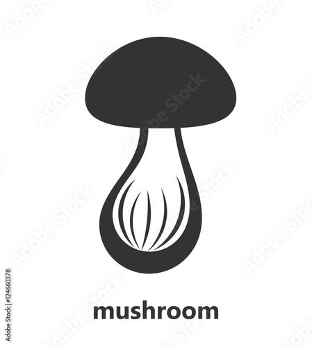 Mushroom icon logo
