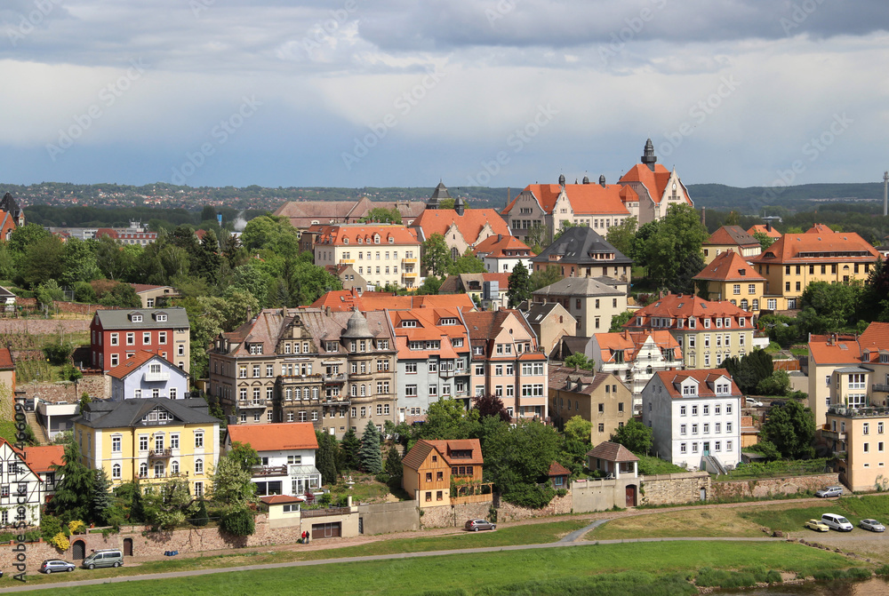 Beautiful view of Meissen, Germany Beautiful view of Meissen, Germany