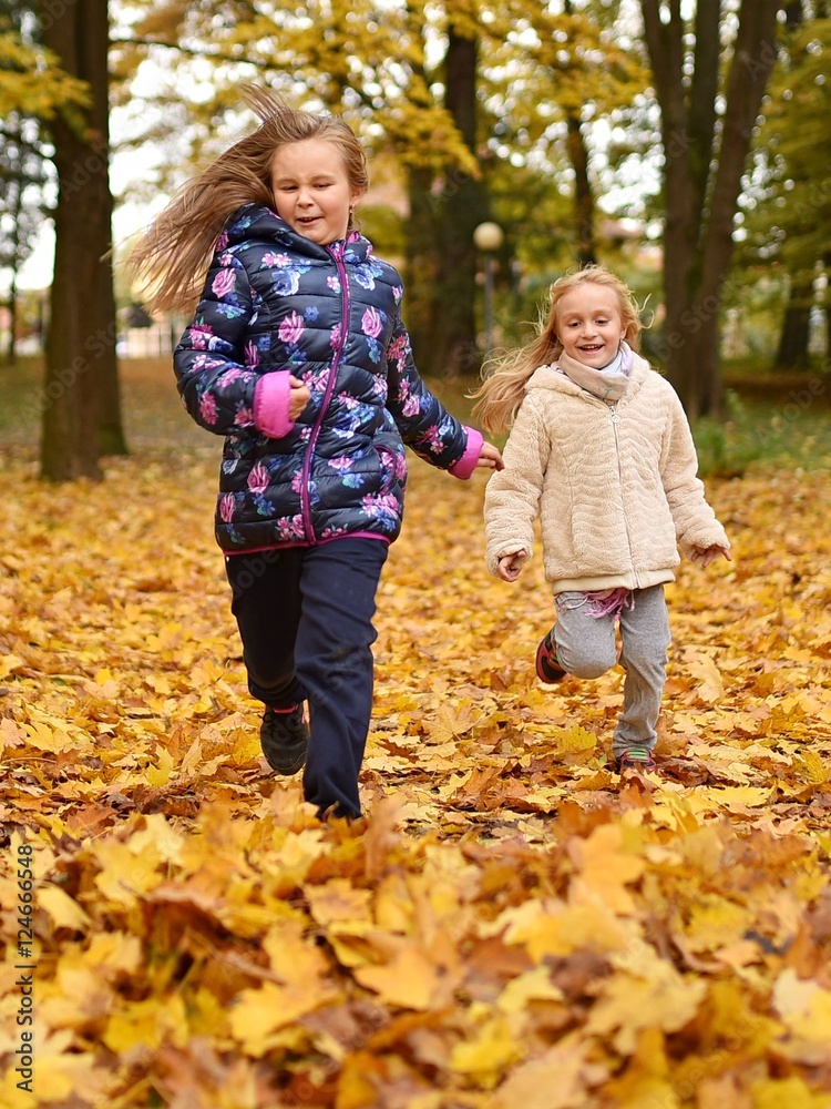 enfants automne enfants automne