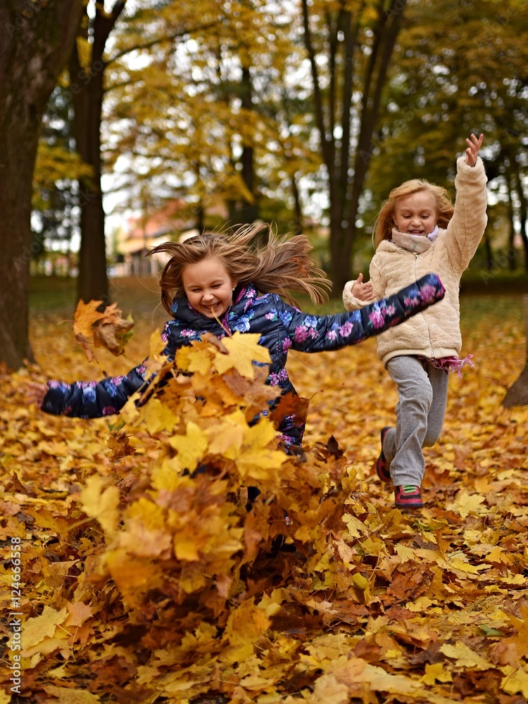 enfants automne enfants automne