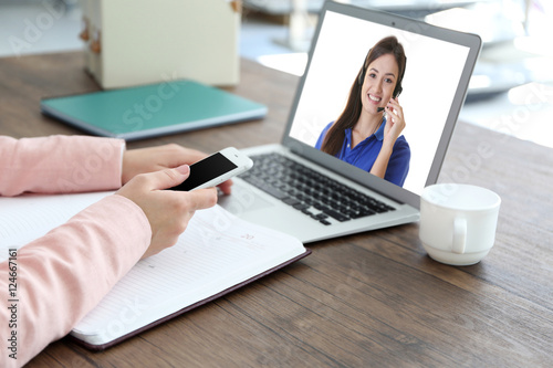 Video call with technical s...