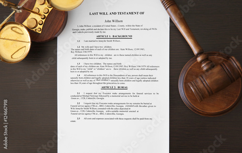 Judges gavel, justice scale...