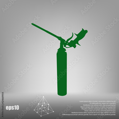 Foam gun icon