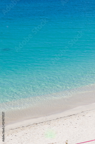 Beach in Saint Martin Island, French West Caribbean