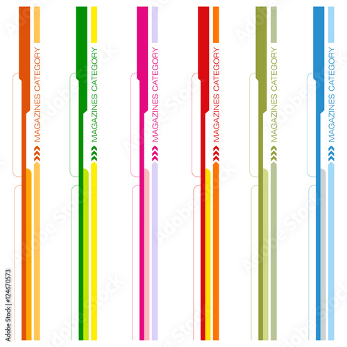 Vector design concept for Magazines Category