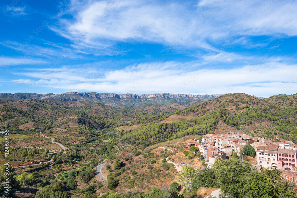 Torroja del Priorat is a small but significant village in the comarca Priorat, in the province of Tarragona. A famous wine-growing area where the prestigious wine of Priorat and Montsant is produced
