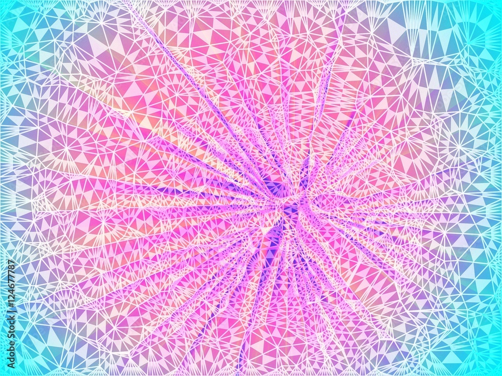 Pink and blue cycle abstract background Pink and blue cycle abstract background