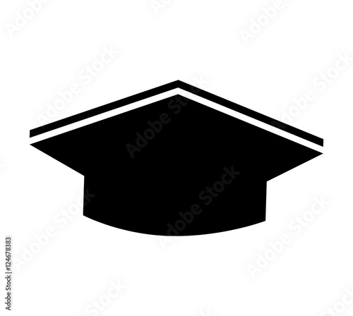 hat graduation isolated icon vector illustration design