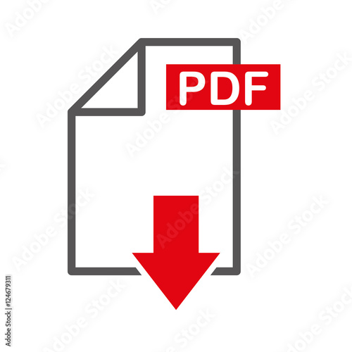 document file format with arrow download isolated icon vector illustration design