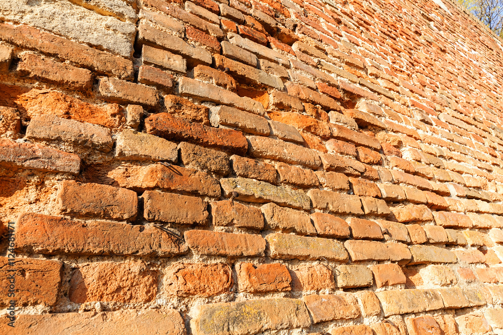 Naklejka premium old brick wall