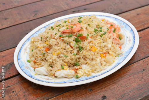 Seafood fried rice