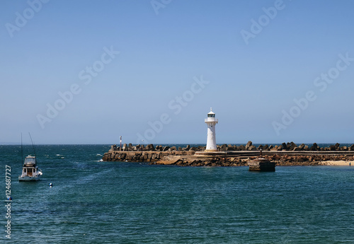 View of Wollongong Breakwater Lighthouse during daytime