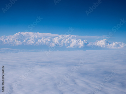 Clouds from an airplane © Jopstock