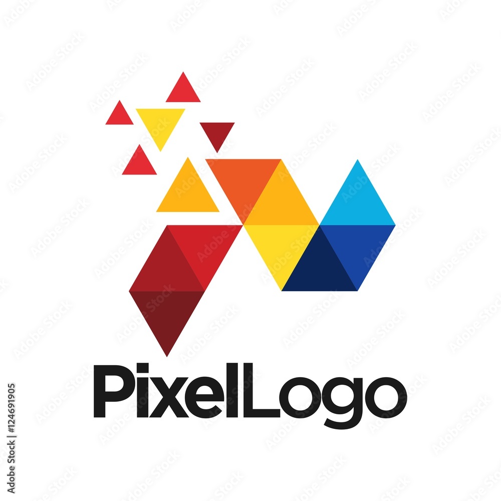 pixel vector logo pixel vector logo