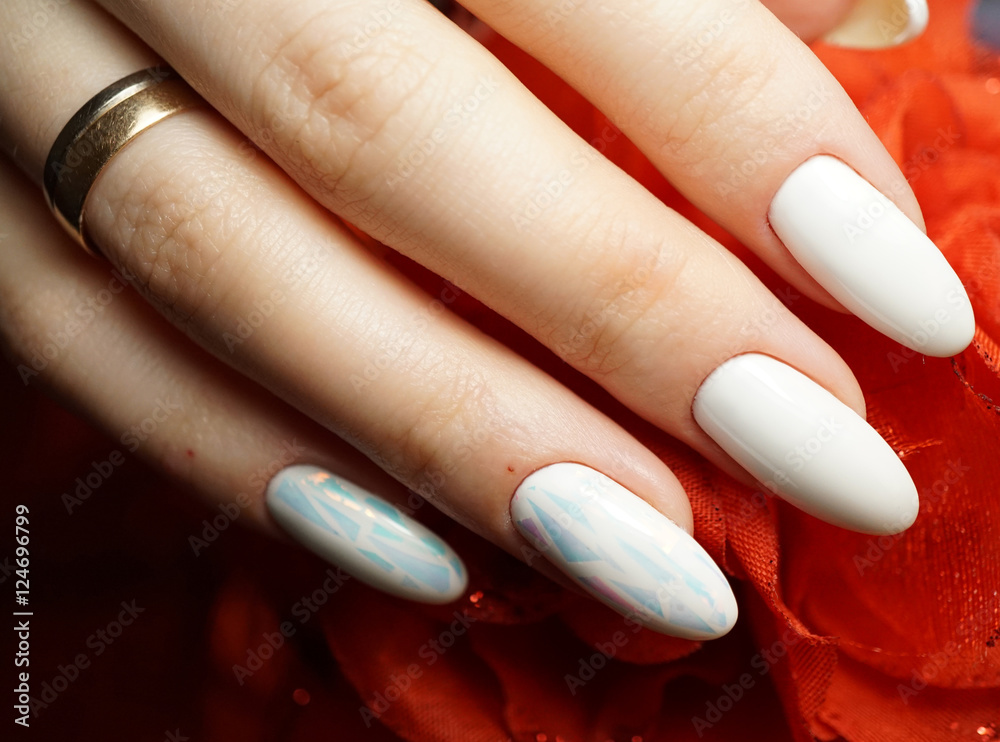 Awesome nails and beautiful clean manicure. Nails are natural. Manicure is made using nails drill machine. Awesome nails and beautiful clean manicure. Nails are natural. Manicure is made using nails drill machine.