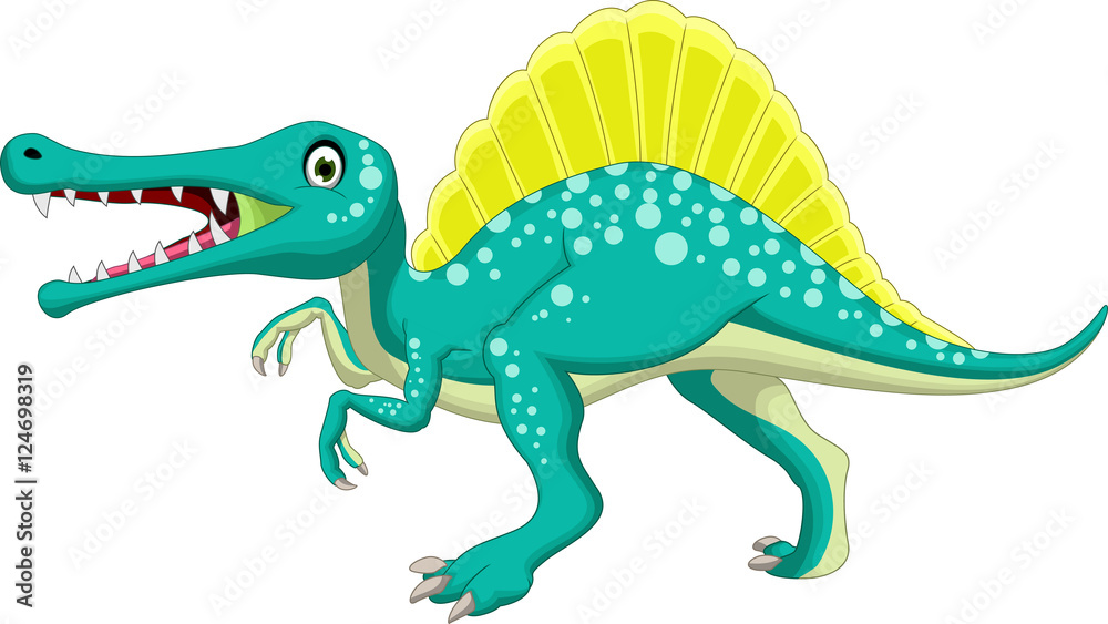 Obraz premium Cute dinosaur cartoon