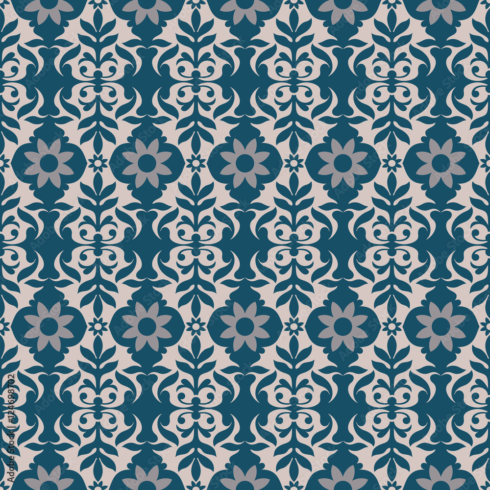 Vector Trendy Pattern, Floral Background for Creative Design Vector Trendy Pattern, Floral Background for Creative Design